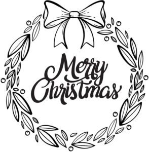 How to Write Merry Christmas in Cursive Writing