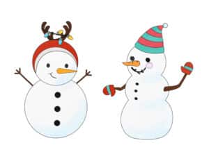 6 Free Snowman Printable Templates