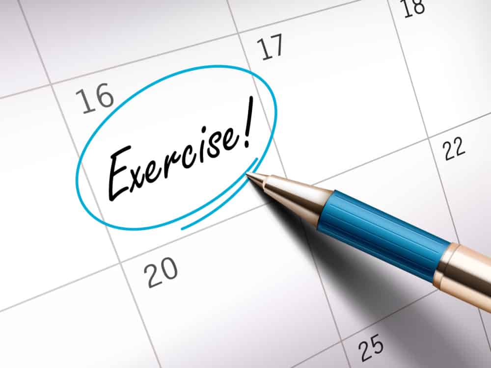 Use this printable weekly workout schedule for women and men template to schedule time for weekly workouts so you can achieve your fitness goals.