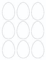3 Free Easter Egg Template Printables - Freebie Finding Mom