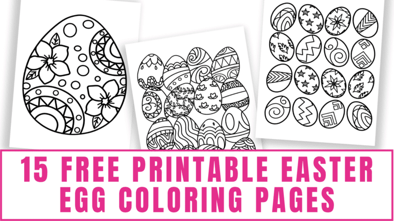 12 Easter Egg Images Free Printables