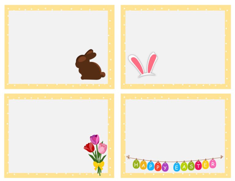 Printable Easter Games: Scavenger Hunt Clues for Kids