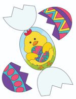 3 Printable Easy Easter Crafts for Preschoolers