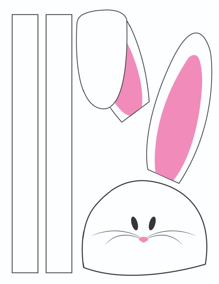 3 Printable Easy Easter Crafts for Preschoolers
