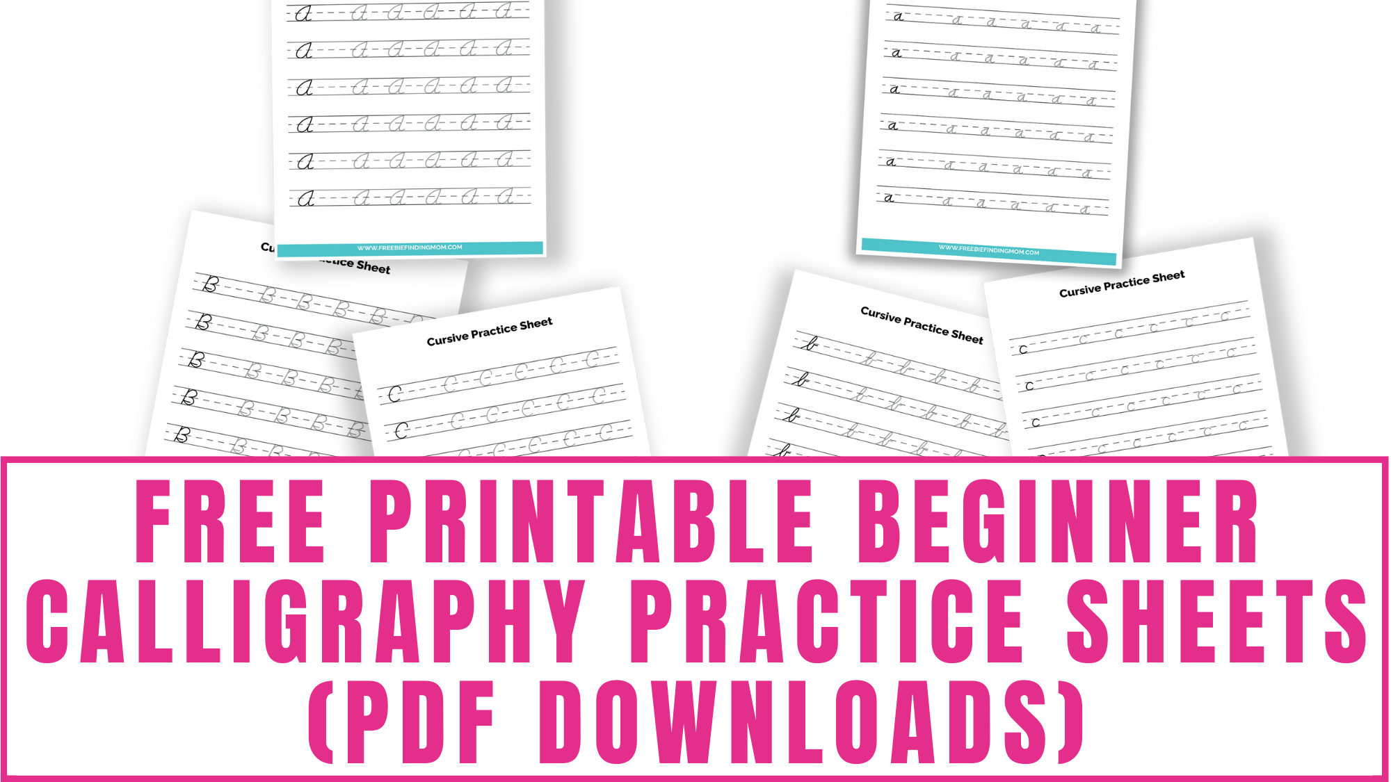 Calligraphy Practice Sheets Printable Free Pdf Printable Templates