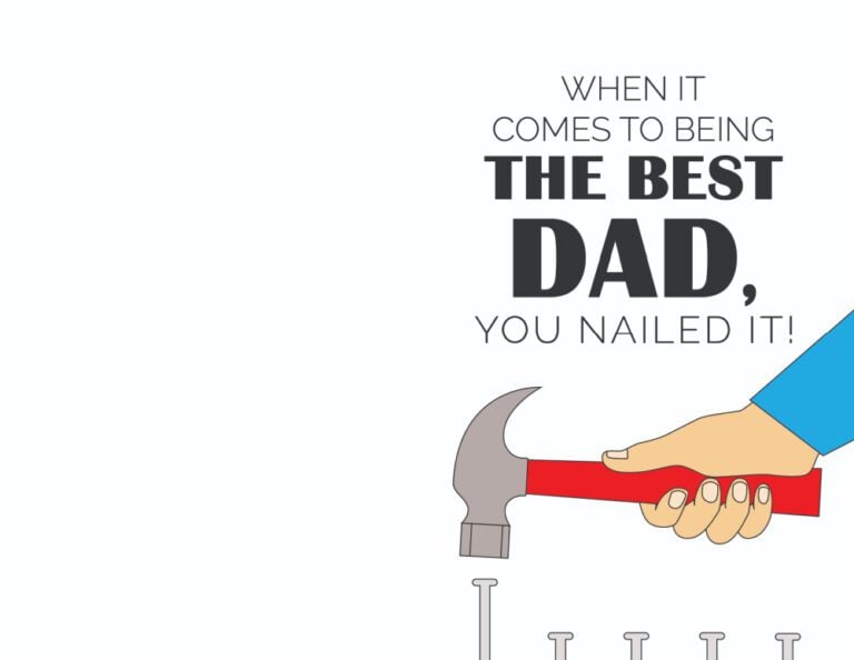 3 Printable Funny Father's Day Cards