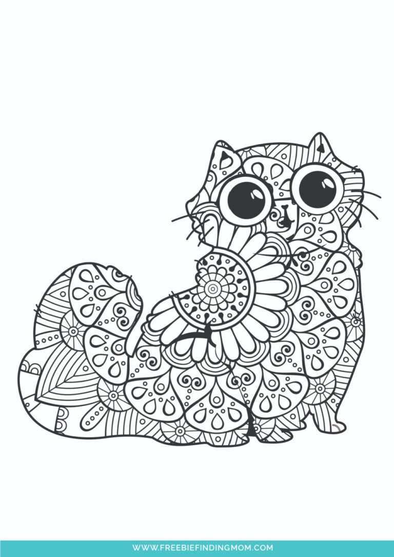 Printable Animal Coloring Pages For Adults