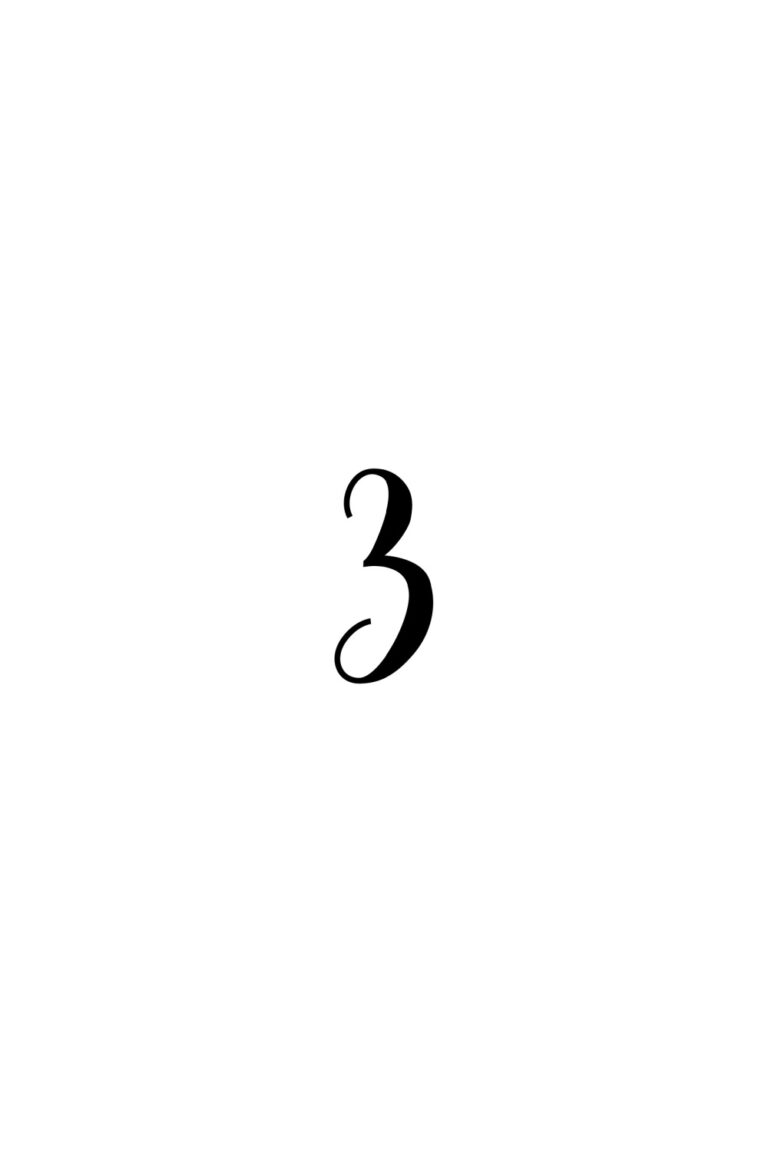 Free Printable Cursive Numbers 1-20