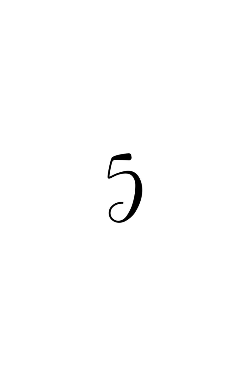 Free Printable Cursive Numbers 1-20