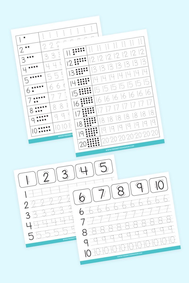 Printable Alphabet Letters, Numbers, Shapes, and More