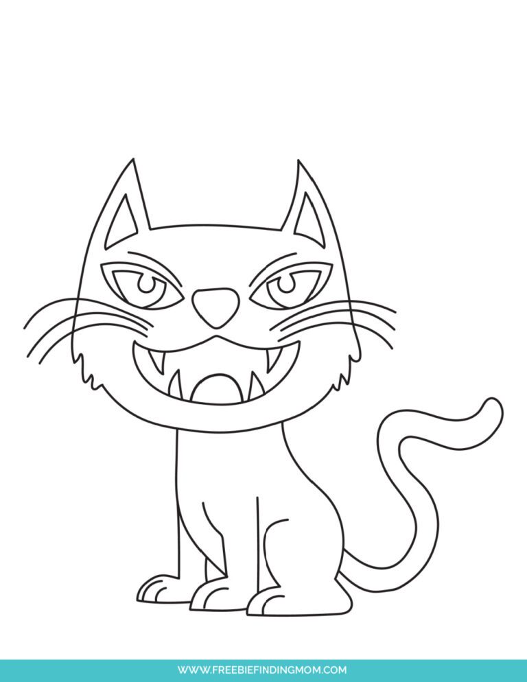 Free Downloadable Stencils: Cat Pumpkin for Carving