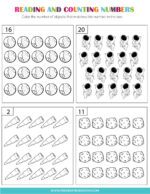 Printable Tracing Numbers Worksheets for Kindergarten