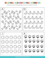 Printable Tracing Numbers Worksheets for Kindergarten