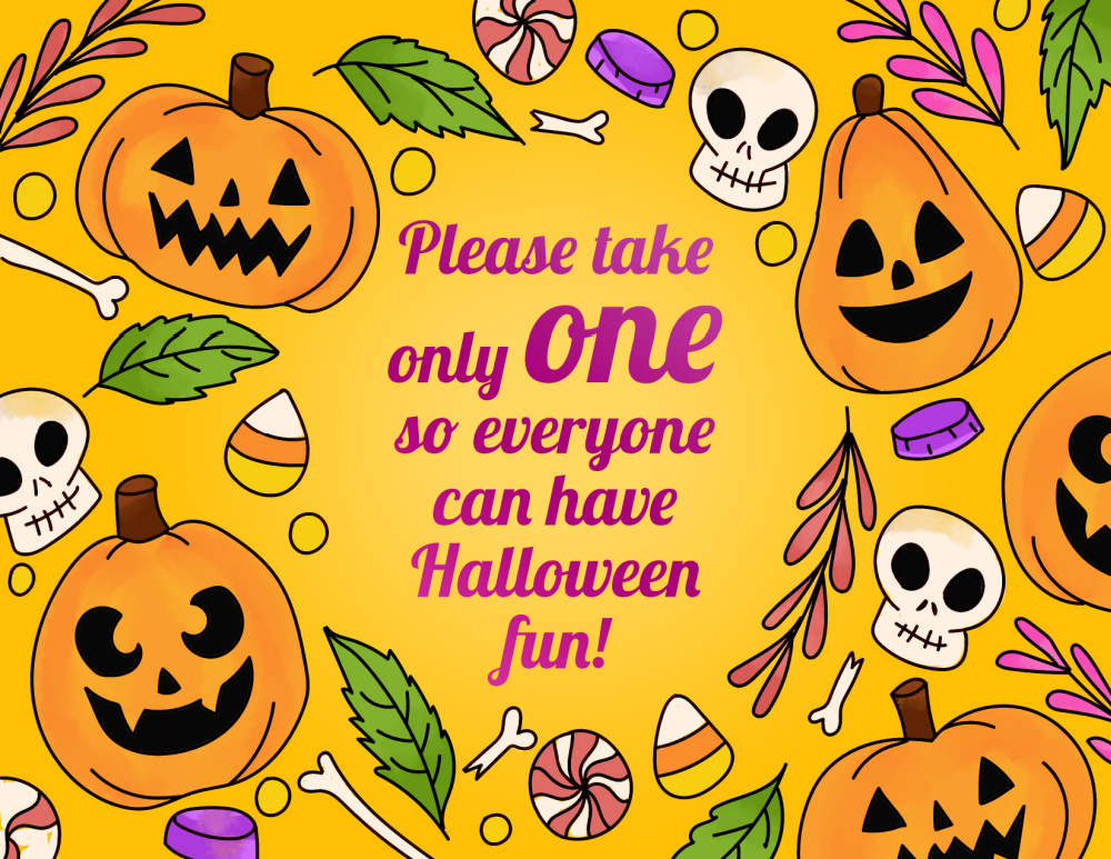Happy Halloween Signs Printable Happy Halloween Signs Printable