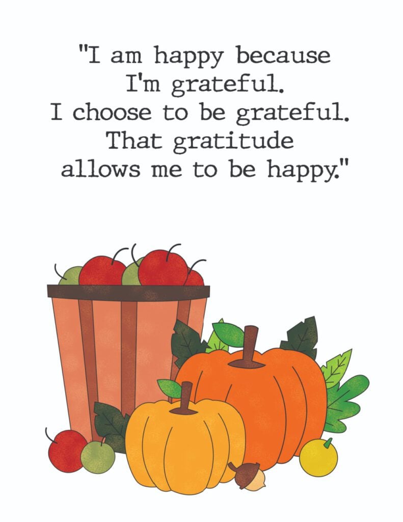 These free printable inspirational Happy Thanksgiving quotes remind us that an attitude of gratitude leads to happiness.