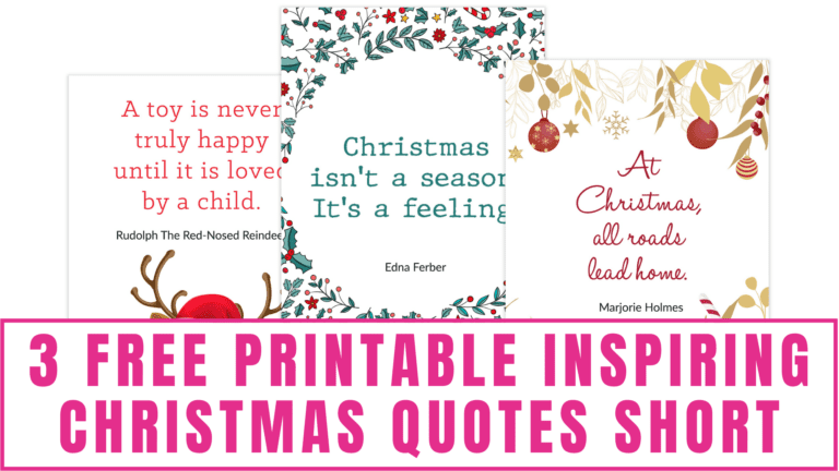Free Christmas Quotes (Printable PDFs)