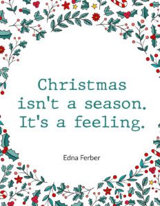 Free Printable Inspiring Christmas Quotes Short