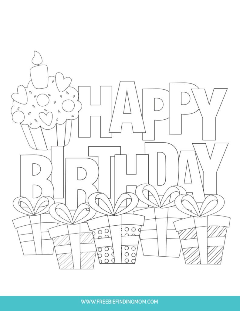 Printable Birthday Pages Prntbl concejomunicipaldechinu gov co