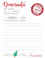 3 Printable Free Christmas Letter Templates