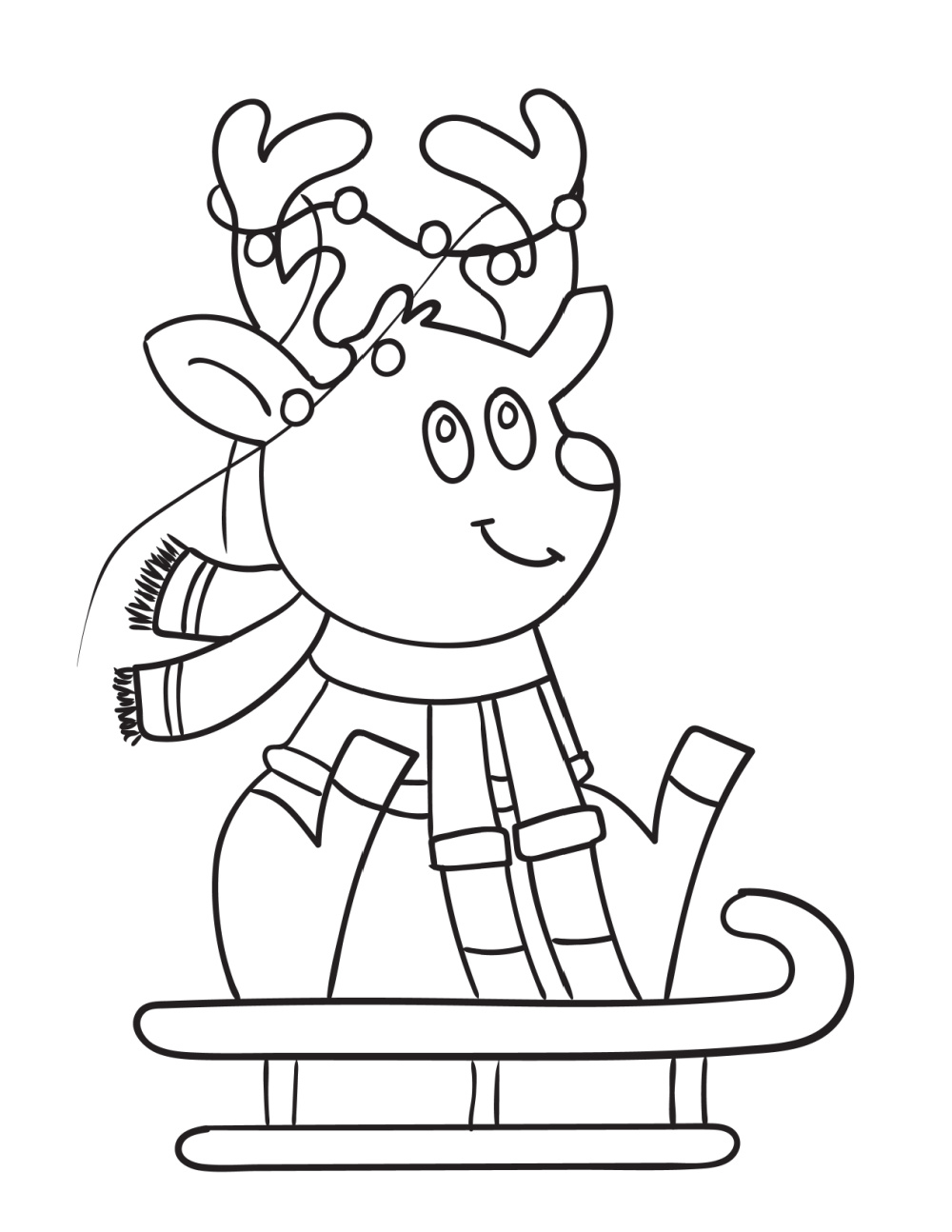 Free Printable Christmas Coloring Pages