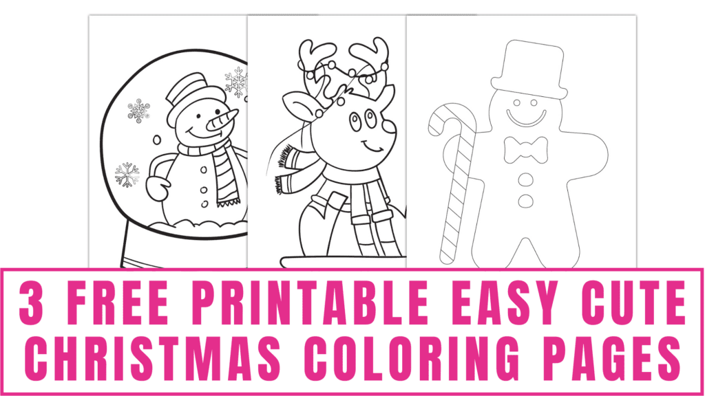 Free Printable Christmas Coloring Pages Free Printable Christmas Coloring Pages