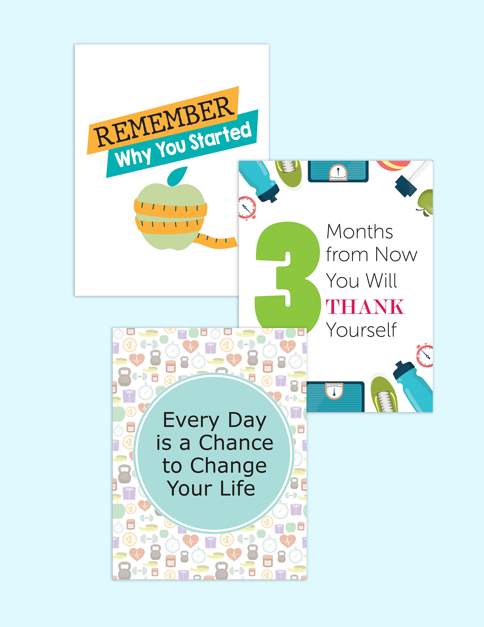 3 Free Printable Weight Loss Motivation Quotes