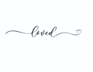 How to Write "Loved" in Cursive Font (3 Free Printables)