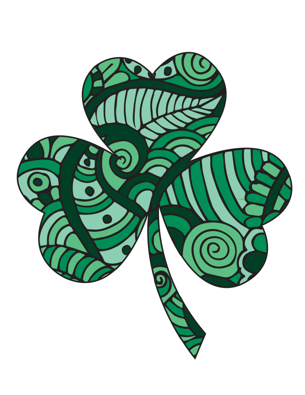 3 Printable Shamrock Images Free