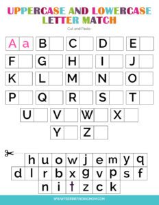 Printable Alphabet Worksheets for Kindergarten (PDF Downloads)