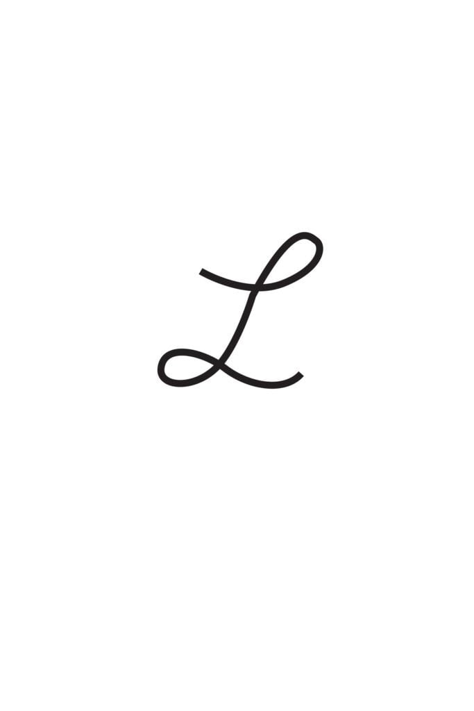 Capital Cursive L