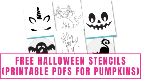 Free Downloadable Stencils Halloween - Free Halloween Stencils Printable PDFs For Pumpkins 480x270