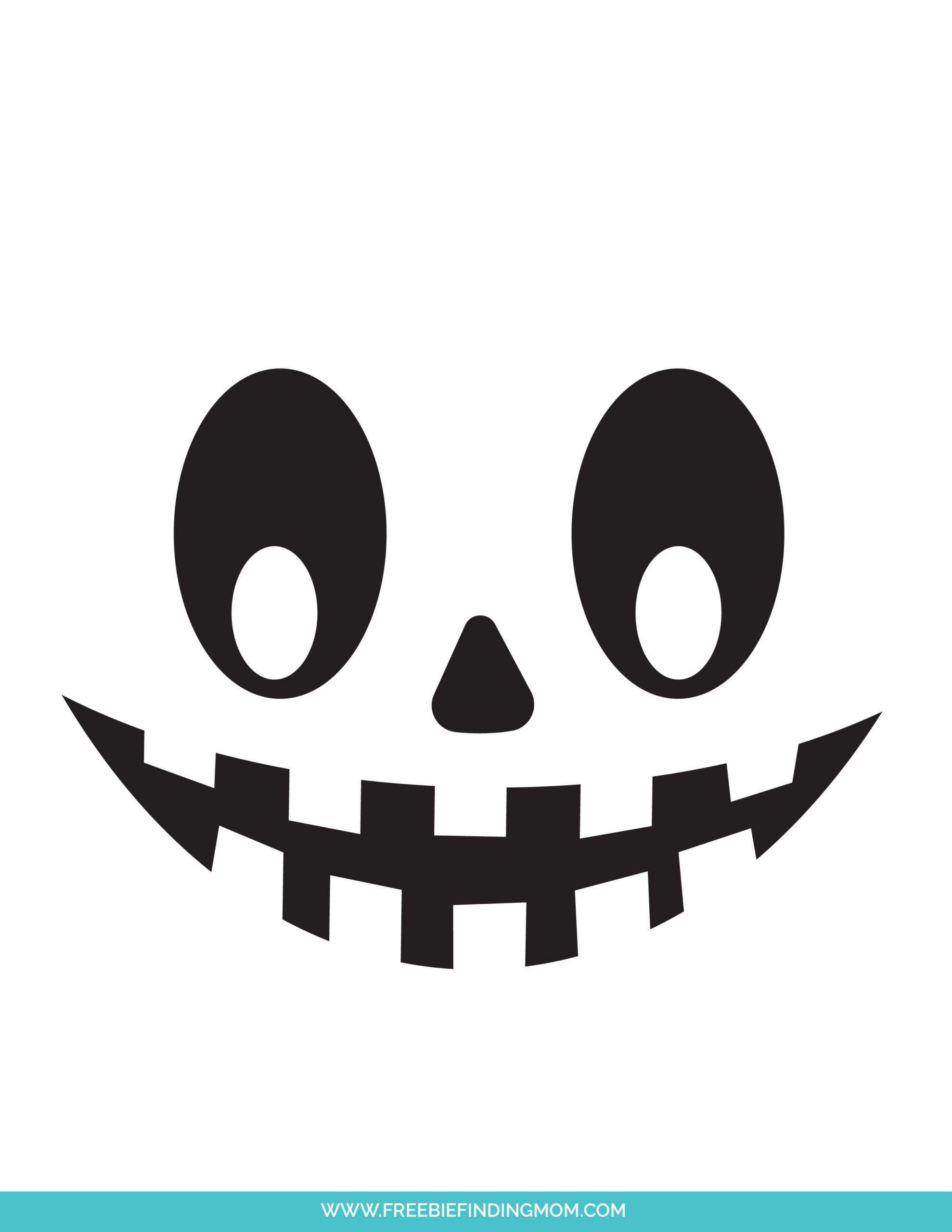 Free Downloadable Stencils Halloween - Free Halloween Stencils Printable Wide Smile Scaled 