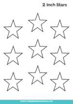 Free Star Stencils (Printable PDFs)