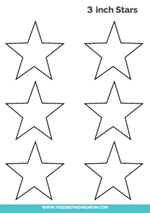 Free Star Stencils (Printable PDFs)