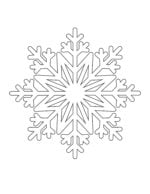 8 Free Snowflake Stencils (Printable PDFs)