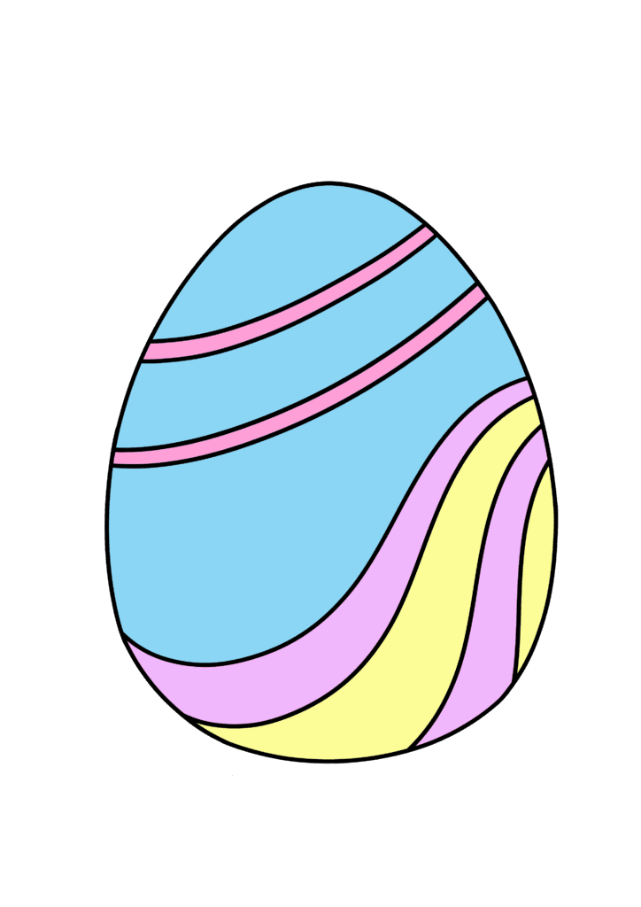 Easter eggs printable free