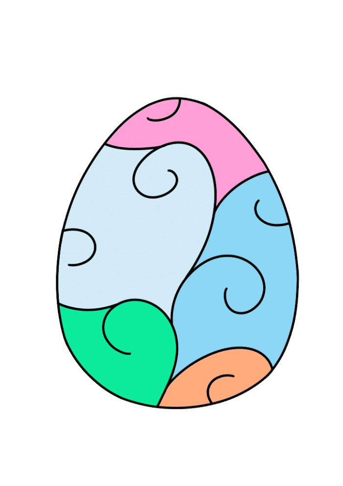 Easter eggs printable free