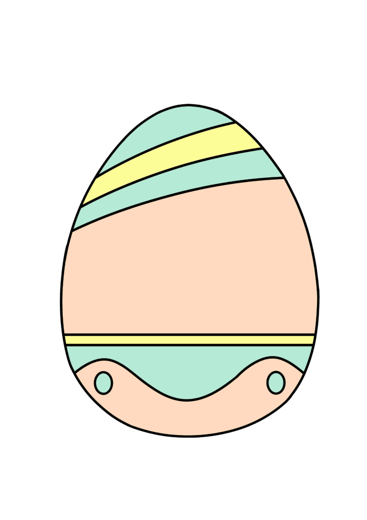 Easter eggs printable free