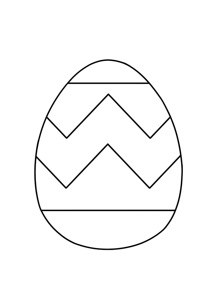 free Easter egg printable