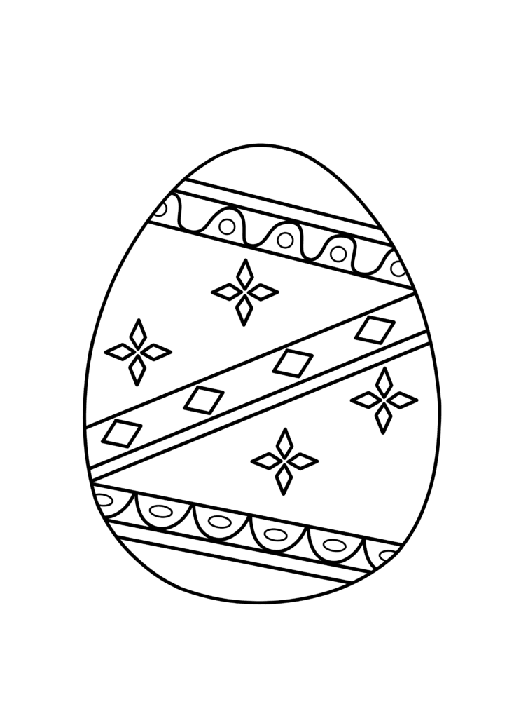 free Easter egg printable