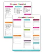 9 House Cleaning Checklist Templates