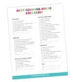 9 House Cleaning Checklist Templates