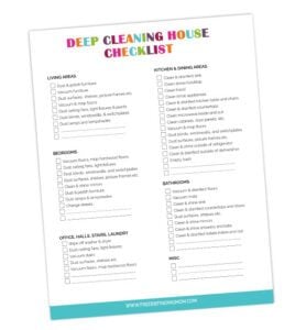 9 House Cleaning Checklist Templates
