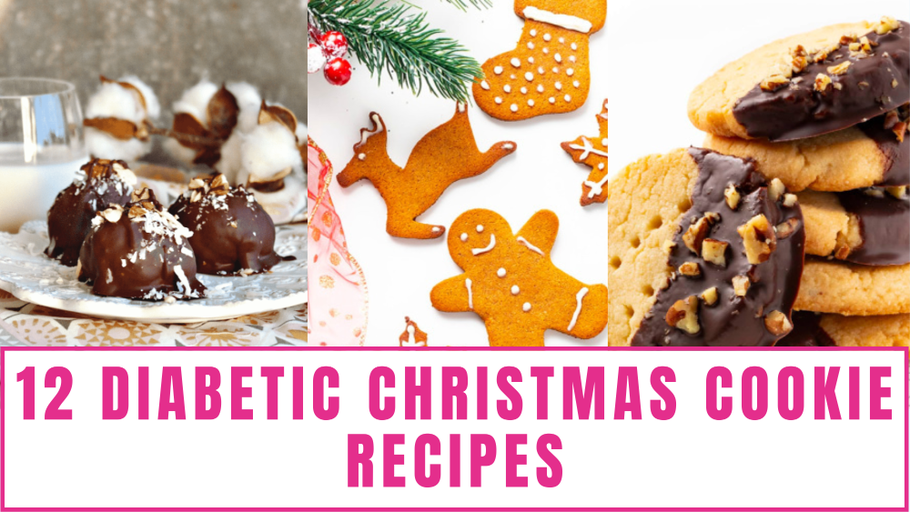 diabetic christmas cookie recipes If you are worried that having diabetes will prevent you from indulging in delicious Christmas cookies, think again. We have 12 delicious and easy diabetic Christmas cookie recipes you will love.