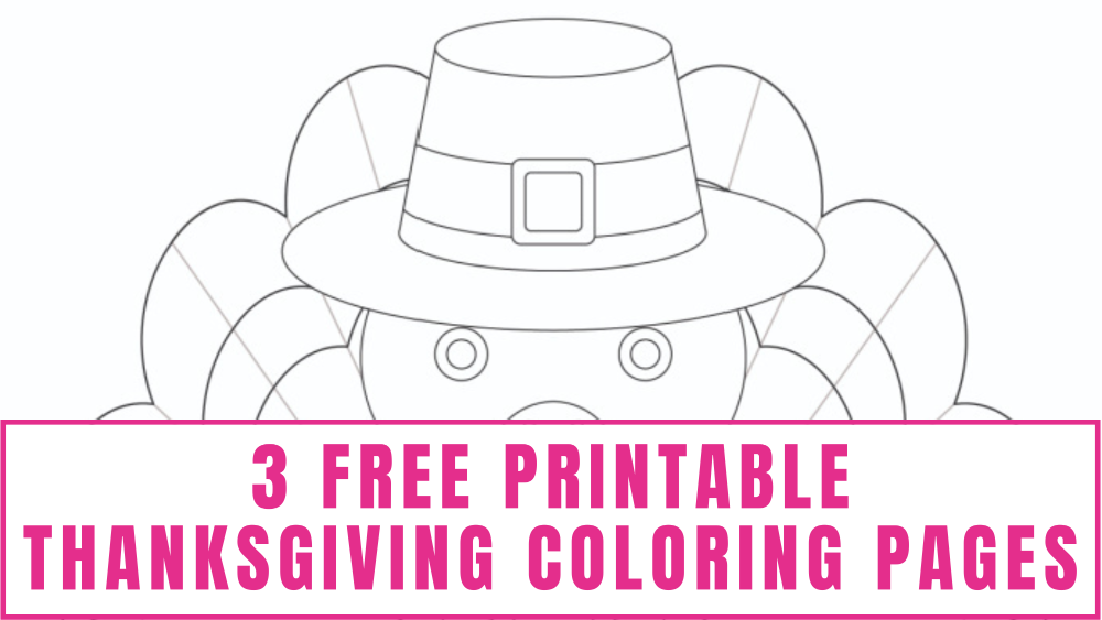 free printable Thanksgiving coloring pages