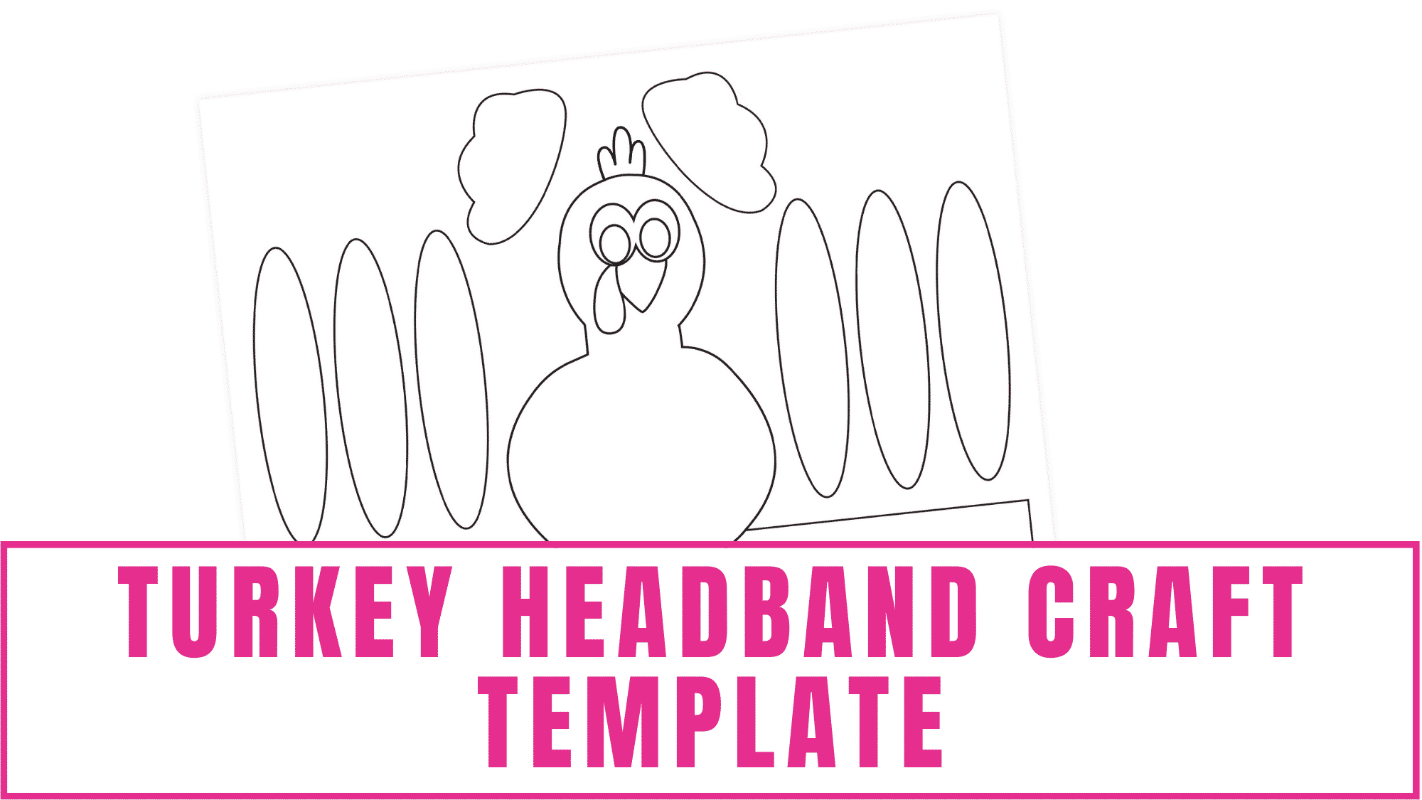 turkey headband craft template turkey headband craft template