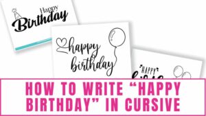 3 How to Write Momma in Cursive Free Printables