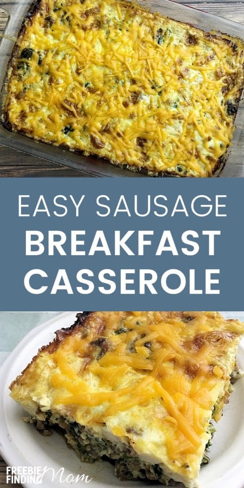 easy sausage breakfast casserole easy sausage breakfast casserole
