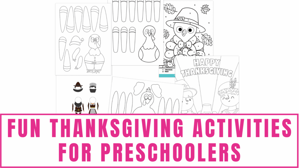 free Thanksgiving activities for preschoolers