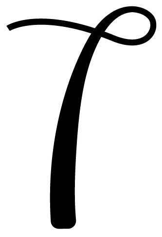 free cursive number printable